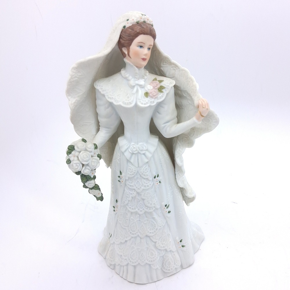 Lenox The Centennial Bride 1987 Porcelain Sculpture Figurine Victorian Wedding